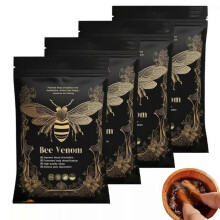(4bags) Bee Venom Detox Foot Bath Beads, Herbal Foot Bath Beads