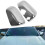 Για Ford Ranger / Everest 2012- ABS Ασημί Χρωμιωμένο Κάλυμμα Θήκης Κ 2