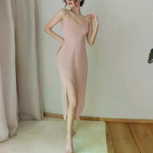 Camisolas para mujer, vestido de lencería sexy con tirantes, vestido largo sexy para mujer