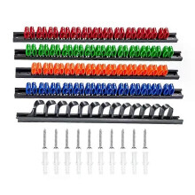 5Pcs Wrench Screwdriver Organizer Rail Rack Storage Holder Garage Workshops Hardware Tool Display Hanger