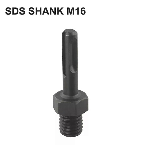 1 convertidor de taladro M16 a adaptador SDS, biela de vástago triangular SDS.