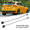 Για αξεσουάρ Ford Focus MK3 Hatch, ράφι πορτμπαγκάζ, ράφι αποσκευώ 2