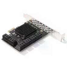 Scheda di espansione PCI-E a 4/6/12 porte SATA30 PCI-E 1X Adattatore convertitore PCI Express 30 GEN3