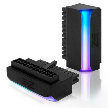 (ARGB)ATX 24-pin till 90-graders strömadapter 5V ARGB moderkort moderkort strömförsörjningskabel kontakt