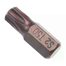 1 pz. Punta per cacciavite Torx da 30 mm, gambo da 10 mm, testa magnetica T20 T25 T30 T40 T45 T50 T55