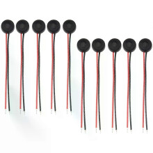 10 st elektretkondensatormikrofon 4 mm x 2 mm för PC-telefon MP3 MP4