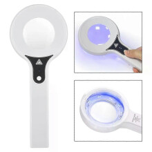 Woods Lamp Hudanalysator För Hud UV-Förstoringsglas Skönhet Ansiktstestning Trälampa Ljus Hudanalys