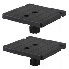 2 soportes universales para sonda de pesca en barco, detector de peces, base de montaje DIY.
