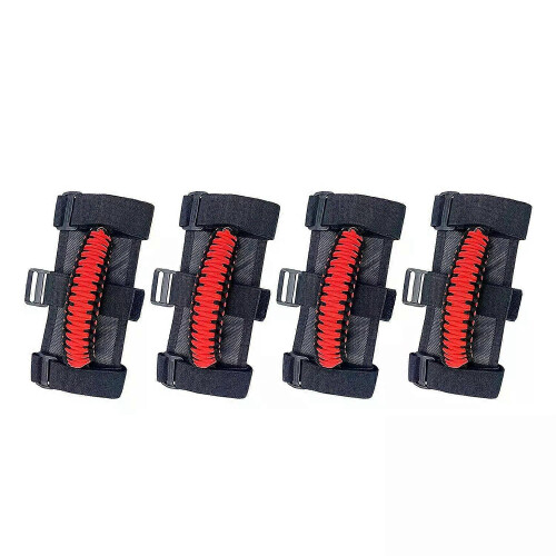 Sangle Porte Paracorde Jeep Wrangler CJ YJ TJ JK JKU JL - Limitation Porte Rouge Robuste