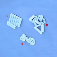(A4x8mm) 3 typer av magnetomrörare, olika storlekar, PTFE-magnetomrörare, blandarstänger, 1 st