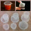 (25ml(1oz))100 τεμάχια πλαστικά δοχεία σάλτσας 25/50ml για πακέτο 2