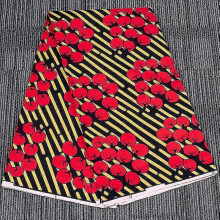 (As show, One size) 2sizes African Style Polyester Wax Cloth Fabric Supplies For Diy Handmade Sewing Clothing Dress Pillow Decor Materials