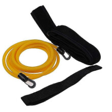 (As show, One size) Swimming Pool Adjustable Swimming Strap 4m Elastic Rope Swimming Resistance Swimming Swimming