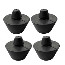 4Pcs Car Hood Buffer Block 873361 for Peugeot 207 307 607 CC Bonnet Buffer Machine Cover Rubber Pier