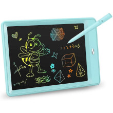 (Pink, One size) Lcd Writing Tablet, 10 Inch Colorful Toddler Doodle Board Drawing Tablet, Erasable Reusable Electronic Drawing Pads