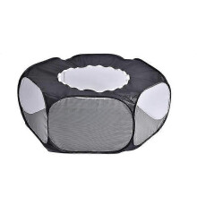 (As show, One size) Small Animals Cage Tent Breathable Portable Yard Fence For Small Animal