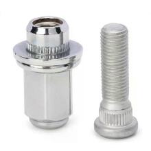 Hjulbult + hjulmutter 90942-02049 90942-01058 för Toyota 4Runner Krom Corolla Camry för Lexus GX460