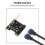 Usb3 3.0 Controller Riser Card Black Portable Data Transmission Small Pci- -e X1 Gold Finger Consumer Electronics 5gbps Desktop 4