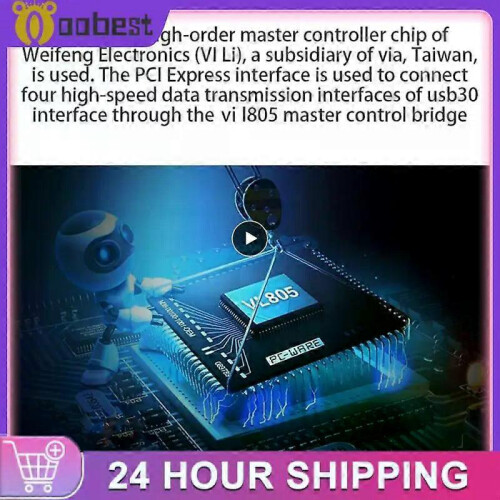 Usb3 3.0 Controller Riser Card Black Portable Data Transmission Small Pci- -e X1 Gold Finger Consumer Electronics 5gbps Desktop 1