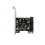 Usb3 3.0 Controller Riser Card Black Portable Data Transmission Small Pci- -e X1 Gold Finger Consumer Electronics 5gbps Desktop 1