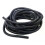 20 Ft Split Wire Loom Conduit Πολυαιθυλενίου Σωλήνας Μαύρου Μανικιού με Διάμετρο 10mminner 1