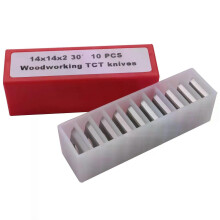 10 st. träsvarvningsblad för hårdmetall, fräsning, 30-graders svarv, mejsel, ersättningsblad 14x14x2mm