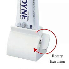 Nouveaux accessoires de salle de bain Presse-dentifrice Distributeur de dentifrice Presse-tube Nettoyant