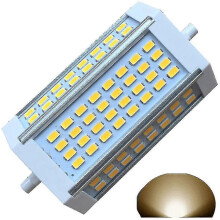 Ampoule LED R7s J118 118 mm à intensité variable, 30 W, lumière chaude 3 000 K, équivalent projecteur