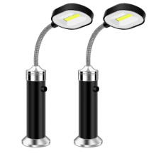 2-pack LED-grilllampa med magnetisk bas, 360 graders justerbar grilllampa