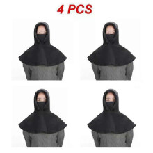 (A16, Style D 4pcs) 1~10PCS New Style Winter Windproof Cape Hat Cold Riding Fishing Super Thick Keep Warm Long Winter Hat Headgear Neck