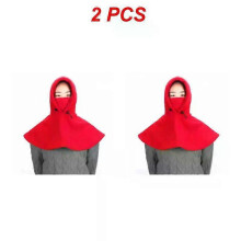 (A2, Style A 2pcs) 1~10PCS New Style Winter Windproof Cape Hat Cold Riding Fishing Super Thick Keep Warm Long Winter Hat Headgear Neck