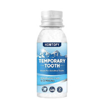 (1PC) Filling Repair Kit, Temporary Teeth Filler with 4 Dental Tools, Teeth Replacement Kits For Temporary Tooth Fixing, DIY Moldable 30ml
