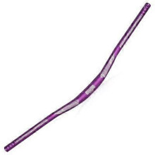 (H Purple 31.8x780mm) LUNJE Bike Handlebar Aluminum Alloy Mountain Bike Swallow Handle Horizontal Off-