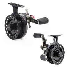 LEO DWS60 4 + 1BB 26:1 65MM Mulinello da pesca a mosca con ruote e piede alto Mulinelli da pesca Ruote