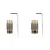 2X 5/8 ίντσας κεφαλή λείανσης διαμαντιών Helix Diamond Copper Bit λείανσ 1