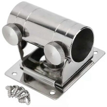 Fishing Umbrella Base Stand Adjustable Stainless Steel Umbrella Holder Bracket Stand Base For Fishing