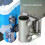 Support de parapluie de pêche réglable en acier inoxydable 2