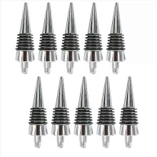 Lot de 10 bouchons métalliques pour bouteilles de vin, bouchons vierges, cadeaux pour mariage, fête