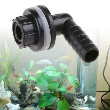 Raccord de réservoir en plastique, joints de drainage d'eau étanches, accessoires d'aquarium, pièces