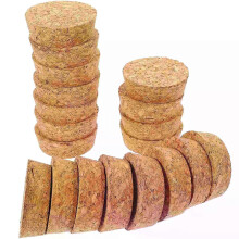 (4,3 x 3,8 x 1,8 cm) Ipetboom konisk vakuumpumpspropp i trä, Danimals, trävakuumpumpar, hantverksutbyte