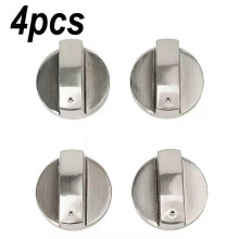 Juego de 4 perillas de control de interruptor giratorio de repuesto para utensilios de cocina, estufa