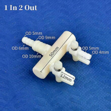(5 pièces) 2/3/4/5/6 voies pompe à air d'aquarium tuyau séparateur distributeur de tuyau d'oxygène tube