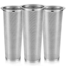 3 filtros de café frío de acero inoxidable, infusor de té y café, colador de café Masons Canning