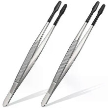 2 stycken gummipincetter PVC-silikon precisionspincett Laboratorieindustri Hobbypincett
