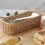 Desktop Cutlery Storage Woven Basket Restaurant Tableware Drain 2