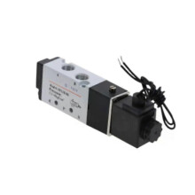 4V110-06 1/8 BSP DC 12V/24V AC 24V/36V/110V/220V Elettrovalvola pneumatica a 5 vie e 2 posizioni