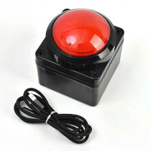 Télécommande USB 100 mm, bouton personnalisé, buzzer, interrupteur, loterie, souris, clavier, 2 m