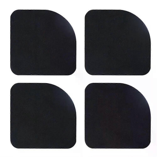 4pcs Anti-Vibration Pads Felt Shock Proof Mat Square Universal Silent Portable Multi-function Lightweight