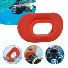 Silikon Snorkel Munstycke Läppskyddande Överdrag Regulator Munstycke Läppskydd Andningsslang Tillbehör
