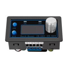 ZK-5KX DC Automatisk Buck Boost-omvandlare 5A Max DCDC Buck Boost-regulator 06-36V 80W LCD-skärm för